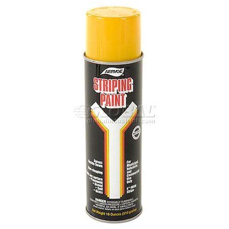Yellow Line Striper Spray Paint